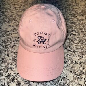 Tommy Hilfiger Women's Adjustable Pink Baseball‎ Cap Hat